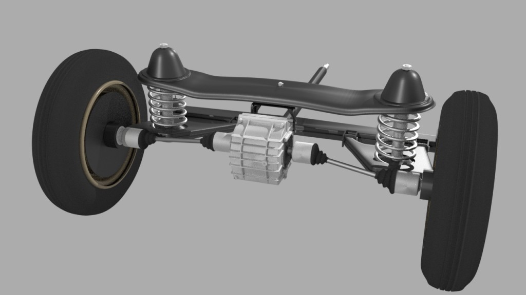 Car rear axle preview image 2
